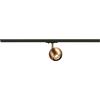 SLV monofase Light Eye, Spot LED, faretto, Lampada a soffitto, Sistema a binari, Illuminazione da Interno / GU10, Occhio di Luce QPAR51 50W Rame