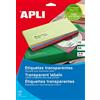 Apli 10050 - Etichette, 10 fogli