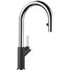 BLANCO 521358 CARENA-S Vario Rubinetto da Cucina Doccetta con Tubo Regolabile Antracite/Cromo