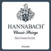 Hannabach corde per chitarra classica Serie 840 Medium Tension per chitarra quintbass, rivestite in argento, diapason 740-750 mm - A6-8406MT