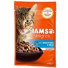 Iams Cibo Umido per Gatti Delights Wild Red Tuna & Peas in Gravy - 85 gr