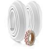 Reer Paraspigoli Soft, 2 x 1 m, resistente ai morsi, privo di sostanze nocive, bianco