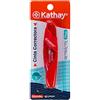 Kathay 86028399 Nastro Correttore Retratticile Plus, 5 mm x 6 m, Colori casuali: nero, blu e rosso