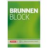 Brunnen 1052756 - Blocco per lettere, formato A4, 50 fogli, 70 g/m², 4 fori