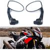 BREDUXSER 7/8 22mm Specchietti Moto Manubrio, Moto Specchietti Laterali per Z1000 Z750 MT03 MT09 FZ6 SV650 SV1000 CB1000R CBF125 Monster M696 821