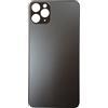Smartex® Ricambio Vetro Scocca Posteriore Compatibile con iPhone 11 PRO Max| Back Glass (Nero)