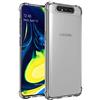 Verco Cover per Galaxy A80, Protezione Assorbimento degli Urti e Anti-Graffio Silicone Case per Samsung Galaxy A80 Custodia - Trasparente