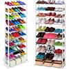 Bill Blass Scarpiera 30 paia Amazing shoe rack salvaspazio scaffale organizer scarpe leggera e trasportabile e facile da montare