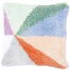 Vervaco Kit Latch Hook Cuscino Con SchienaleSPRAZZO DI SPRING Kit Gancio Di Chiusura Tappeto 40 x 40 cm Set Ricamo Principianti Casa Decorazioni Attività Creative Adulti Gobelin Cuscino