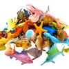 YeoNational&Toys Animali Marini, Confezione di 52 Mini Animali Giocattolo Assortiti in Plastica, Perfetti come Gioco per Bagnetto, Gioco Educativo, Decorazioni per Cupcake
