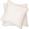 David Fussenegger 85016135 Sylt Uni - Federa Cuscino con Cucitura Decorativa, 40 x 40 cm