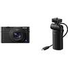Sony RX100 VII, Fotocamera Digitale Compatta Premium & VCTSGR1 Shooting Grip con Impugnatura Ergonomica e Funzione Treppiedi per Fotocamere Digitali Compatte Sony