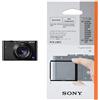 Sony RX100 V Fotocamera Digitale Compatta, Sensore da 1.0'', Ottica 24-70 mm F1.8-2.8 Zeiss, Video 4K HDR e Schermo LCD Regolabile & PCK-LM15 Pellicola Protettiva per Schermo LCD, Nero