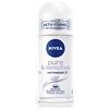 NIVEA Deodorante roll-on Pure & Sensitive (50 ml), deodorante con protezione antitraspirante per 48 ore per pelli sensibili, deodorante nutriente senza bruciature, arrossamenti e irritazioni