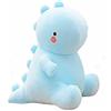 OUKEYI Simpatici giocattoli di peluche a forma di dinosauro - Giocattoli di peluche morbidi - Regali di compleanno per bambini e ragazzi (30,5 cm, blu)