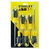STANLEY STHT0-60209 Cacciavite Essential, 3 x Std - 1 x Parall - 2 x Ph, Set di 6 pz