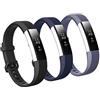 Fit-power Cinturino di ricambio per Smartwatch Fit-power, Fitbit Alta e Alta HR, cinturino sportivo regolabile Fitbit Alta e Alta HR., Pack of 10, S