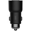 Roidmi 3S Bluetooth Caricabatteria per Accendisigaro Auto x2 prese USB e Trasmettitore FM, app per Android/iOS, Nero