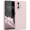 kwmobile Custodia Compatibile con Xiaomi 11T / 11T Pro Cover - Back Case per Smartphone in Silicone TPU - Protezione Gommata - coconut swirl