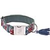 Ferribiella Spa Ferribiella Collare Kami Collection Regolabile per Cani Verde, m-3x29-45cm