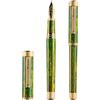Montegrappa Penna stilografica Montegrappa Zero Fifa Brasil Pennino F Oro 14K