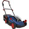 Güde 58401 - Tosaerba a batteria RM 18-0 (senza manutenzione, motore brushless, 18 V, larghezza di taglio 330 mm, falciatura, raccolta e pacciamatura