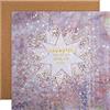 Hallmark Biglietto di Natale per figlia - Design contemporaneo foil stella
