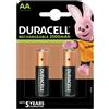 Duracell DU74 Batteria per uso domestico ricaricabile Stilo AA Nichel-Metallo Idruro (NiMH)
