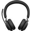 Jabra Evolve2 65. UC Stereo Auricolare Wireless A Padiglione Ufficio USB tipo Bluetooth Nero