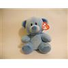 Ty Baby Cucciolo di Orso Lullaby - Azzurro - Tenero Pupazzo Orsetto Vellutato - Il Peluche Pensato per i neonati - 15 Cm - 32128