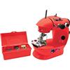 Lexibook, Miraculous Ladybug Cat Noir, Macchina da Cucire con Accessori, Luce e Pedale, Imitazione del Gioco di Ruolo per Ragazze, Gioco di Design di Moda, Rosso, SW100MI