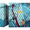 Grafoplás 88172649 Raccoglitore ad anelli A4, 4 anelli misti, 40 mm, plastificato opaco, Collezione Diverse, Follow Me