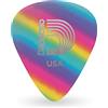 Planet Waves 1Crb6 - Plettro, in Cellulosa, Colori: Arcobaleno, 10 Pezzi, Pesanti