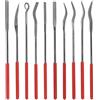 FOCCTS Set di 10Pezzi Lime e Raspe Utensili Professionali per Lavoro di Legno/Ceramica/Terracotta/Metallo Strumenti Per La Scultura In Legno