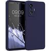 kwmobile Custodia Compatibile con Xiaomi 11T / 11T Pro Cover - Back Case per Smartphone in Silicone TPU - Protezione Gommata - deep ocean