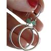 Generic ✿ ANELLO ETHNO E PIETRA VERDE ✿ Orecchini Boho