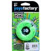 YOYO FACTORY YoyoFactory Yo-Yo Corda di Ricambio - 10 Pezzi, 100% Poliestere, Verde Colore, Si Adatta a Tutti i Tipi di Yo-Yo