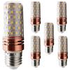 Shen Shuai Lampadina a LED E27 a pannocchia, 16 W, luce bianca calda, 3000 K, 1500 lm, 120 W, non dimmerabile, 5 pezzi, E27/Warmweiß, E27, 16.00W, 220.00V
