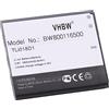 vhbw Li-Ion batteria 1800mAh (3.7V) compatibile con cellulari e smartphone Alcatel One Touch OT-5038X, Pop D5
