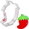 Ann Clark Cookie Cutters Formina per Biscotti Stampo Peperoncino, 10,2 cm Prodotto negli Stati Uniti da Ann Clark