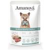 Amanova Adult Cat Umido Grain Free 85 gr - Vitello e Pollo - Confezione da 12 pezzi - 1° ORDINE? scegli lo sconto BZR5 / BZR20 + 200 punti fedeltà