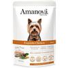 Amanova Dog Adult Umido Grain Free 100 gr Pollo fresco - confezione da 12 pezzi - Cibo umido per cani - 1° ORDINE? 20% di sconto SU BRAND ESCLUSIVI, codice BZR20