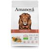 Amanova Sterilised Cat Pollo Fresco - 1,5 Kg - Cibo monoproteico gatto - 1° ORDINE? scegli lo sconto BZR5 / BZR20 + 200 punti fedeltà