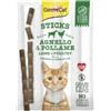 Gim Cat Snack Sticks Grain Free - Agnello e Pollame - 1° ORDINE? scegli lo sconto BZR5 / BZR20 + 200 punti fedeltà