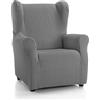 Martina Home Emilia Copripoltona elastizzato colore Blu Grigio