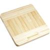 DEAGOURMET Tagliere Chiaro Piccolo in bambù Naturale, 19,8 x 19,8 x 2,4 cm