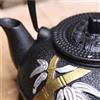 Tea Soul Teiera in ghisa nera decorata 600 ml