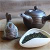 Tea Soul Kyusu giapponese Tokoname in ceramica marrone scuro 270 ml