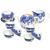 Tea Soul Set in porcellana blu e bianco 11 pz
