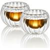 Tea Soul Tazze in vetro doppio strato zucca 30 ml 2 pz
